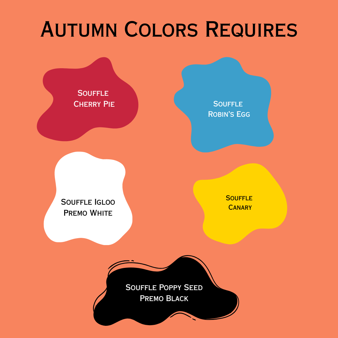Autumn Colors Polymer Clay Color Palette Tutorial