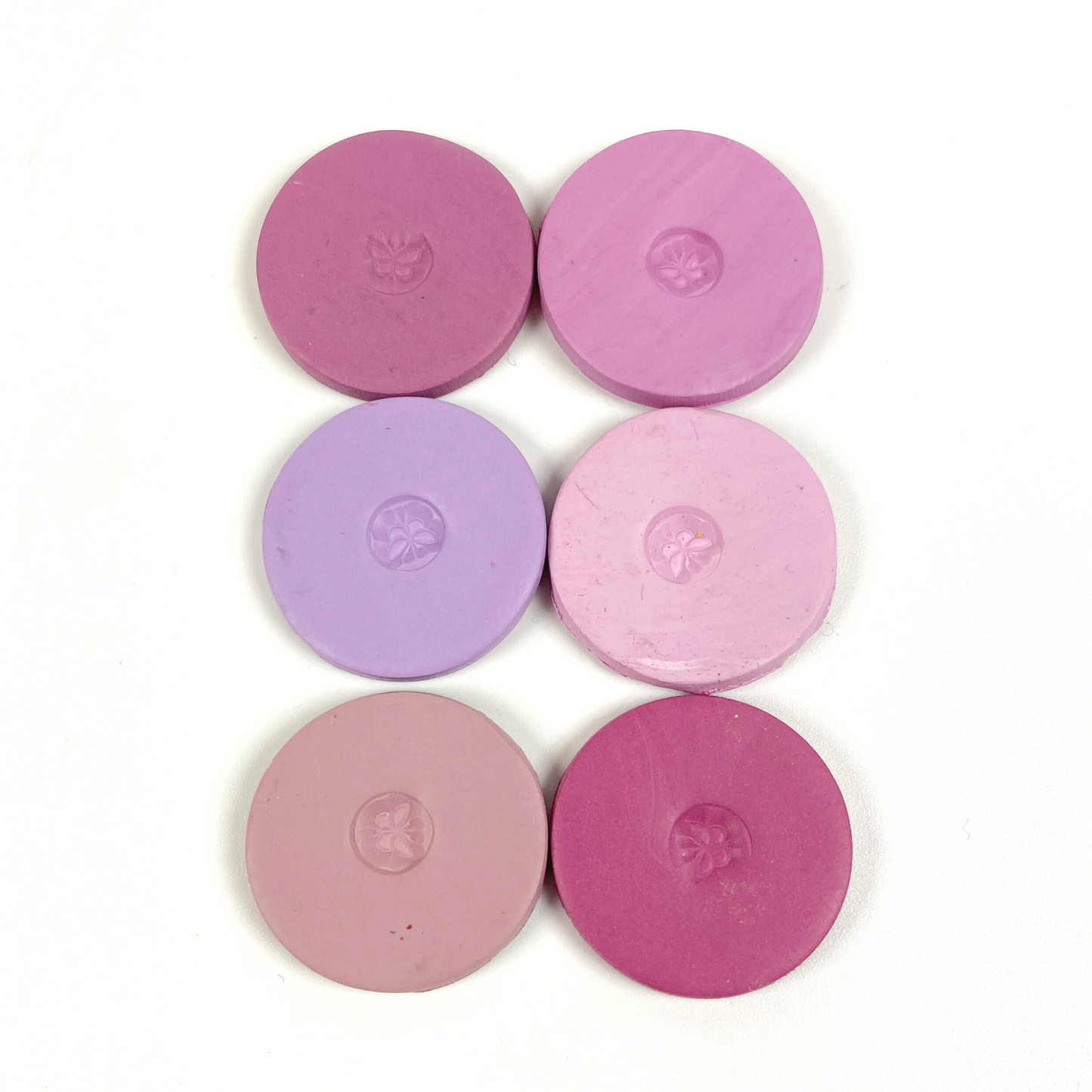 Cupid's Arrows clay color discs 2 x 3