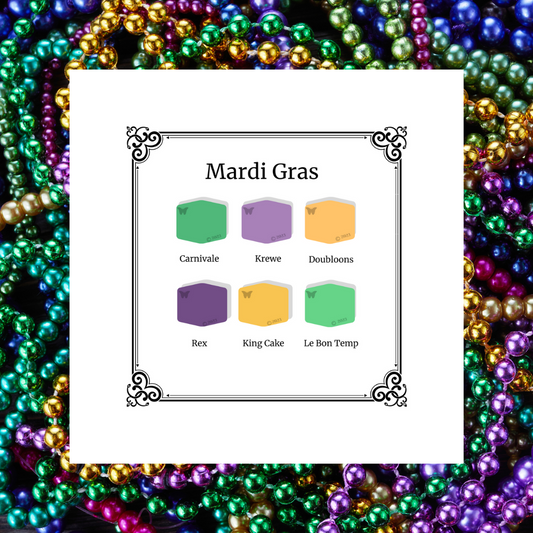 Mardi Gras Polymer Clay Color Palette Tutorial