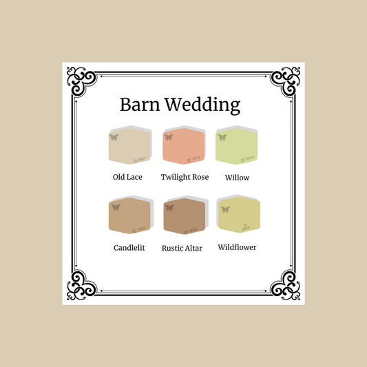 Barn Wedding Palette Polymer Clay Color Mixing Tutorial
