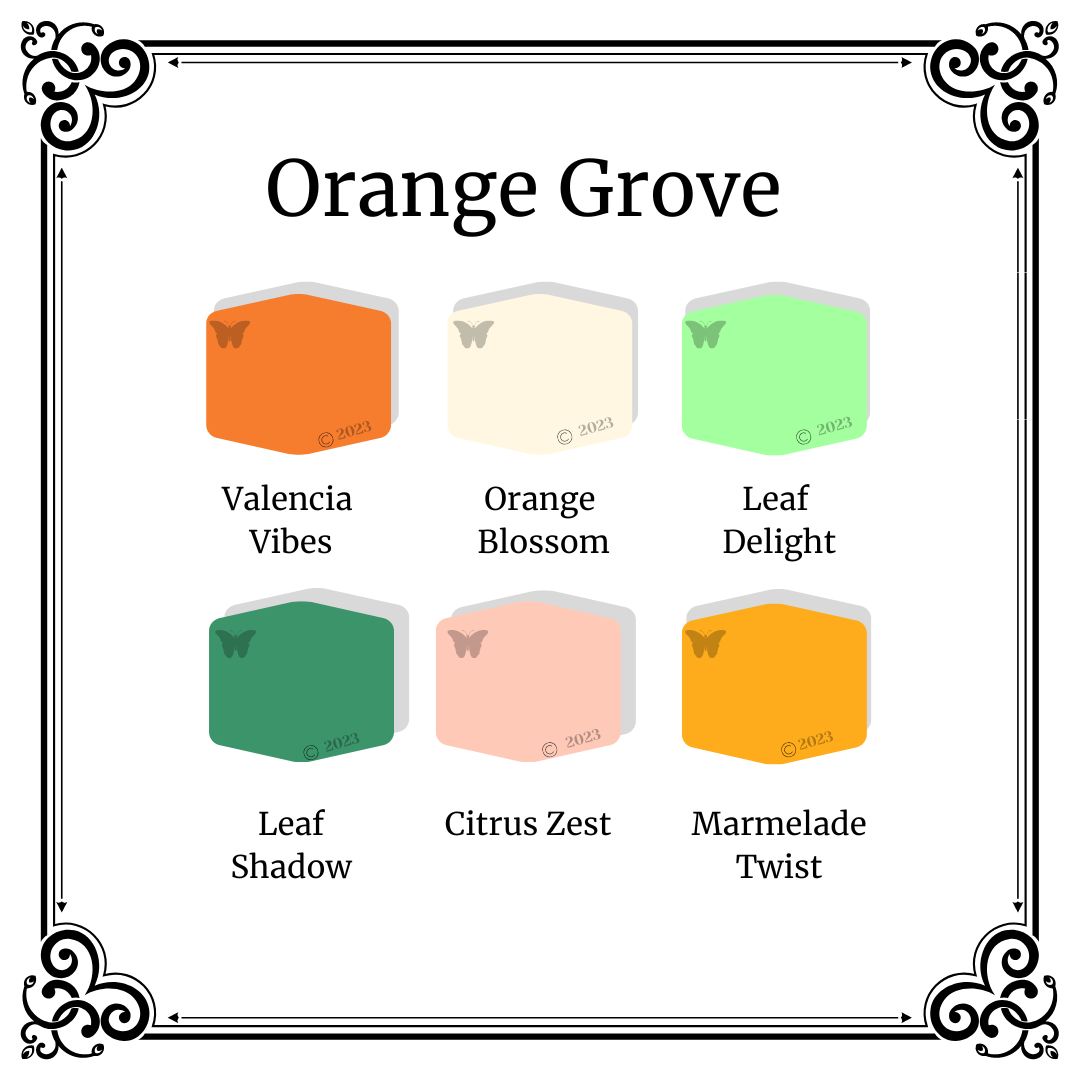 Orange Grove Palette