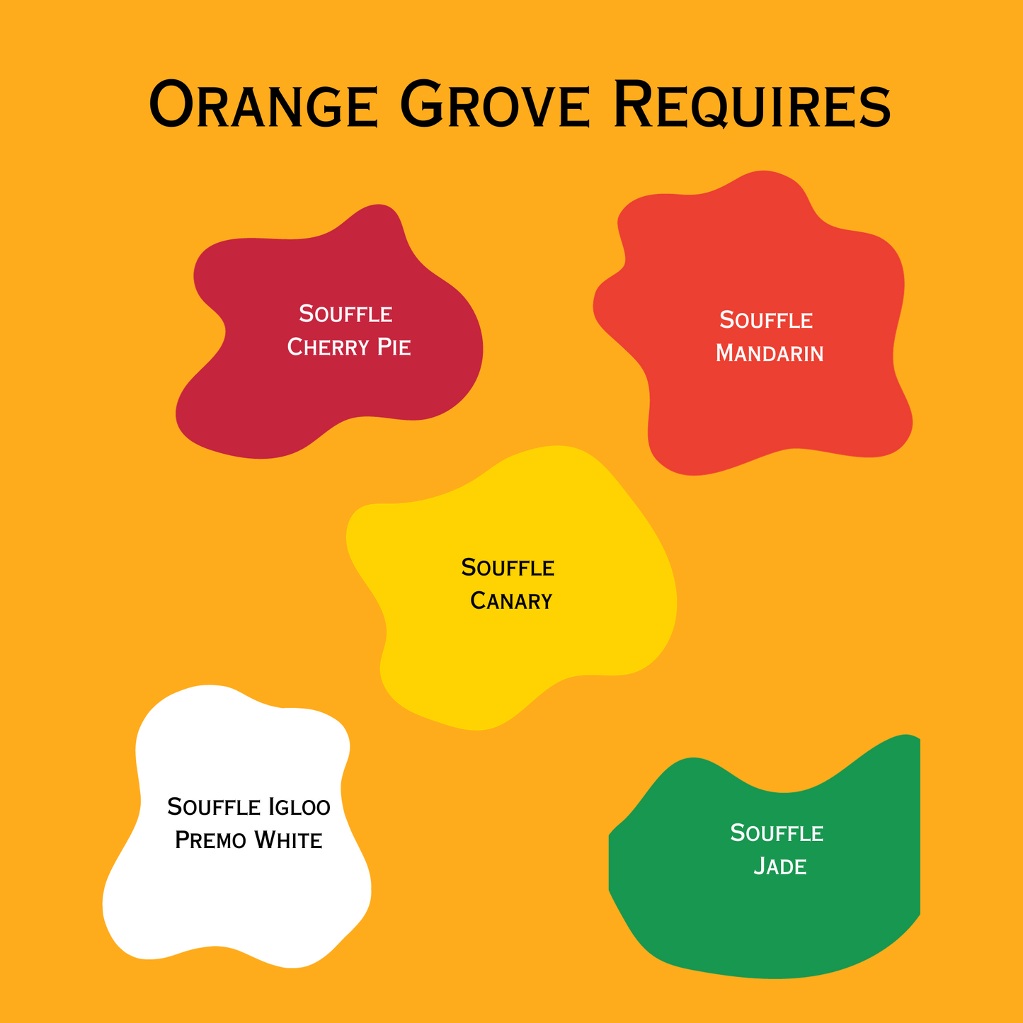 Orange Grove Polymer Clay Color Palette Tutorial