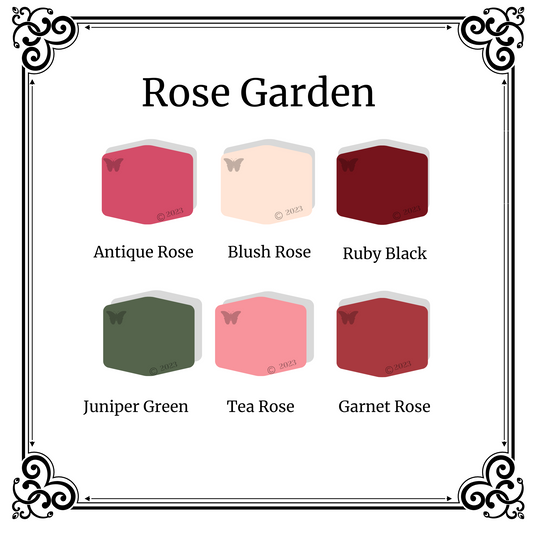 Rose Garden 6 color palette