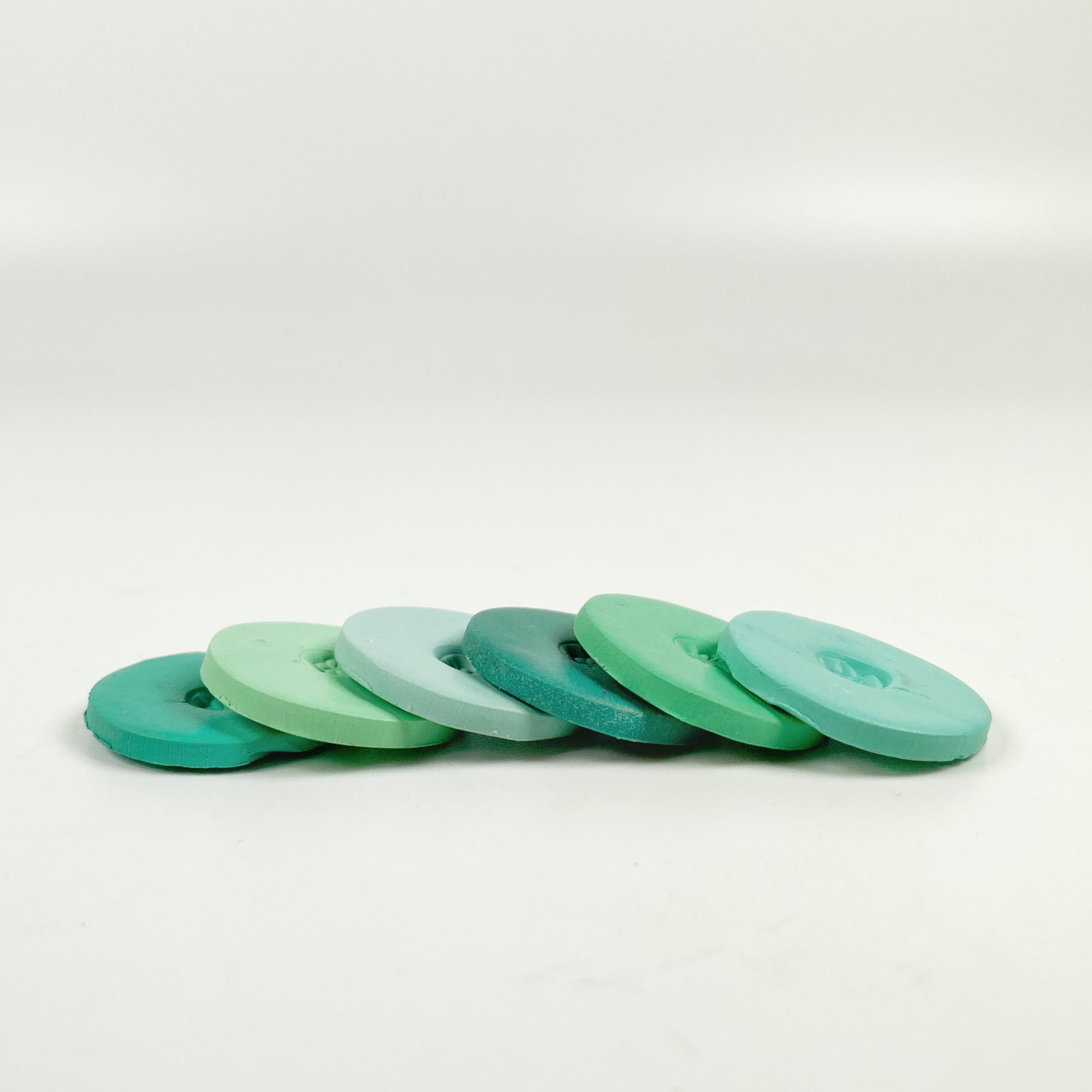Tropical Ocean Polymer Clay Color Palette Tutorial side stack