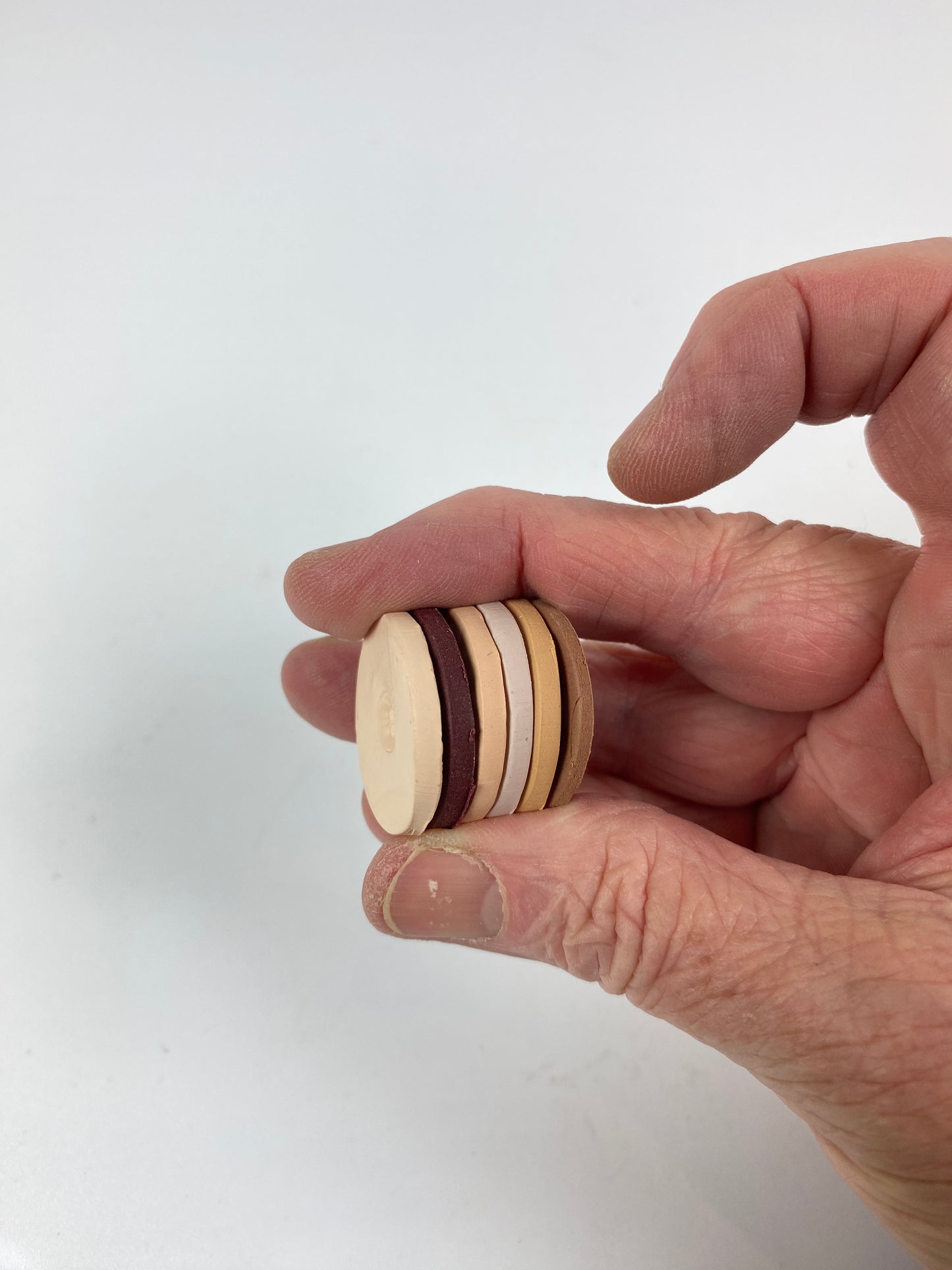 Coffee Break Clay Color Disc stack handheld