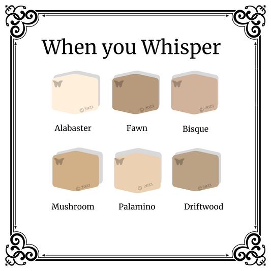 Whisper 6 color palette